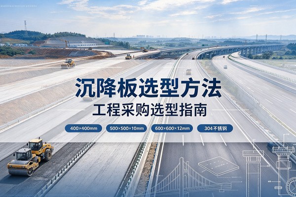 康马沉降板选择方法