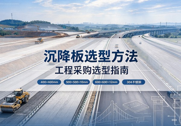 康马沉降板选择方法