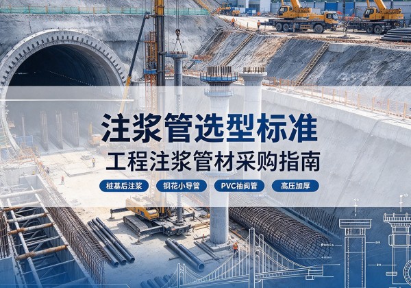 康马注浆管选型标准